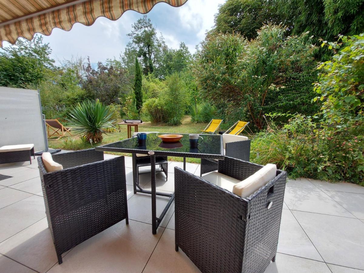 Centre St Jorioz : Charmant Et Spacieux Studio Avec Terrasse Et Jardin Privatif Saint-Jorioz Ngoại thất bức ảnh